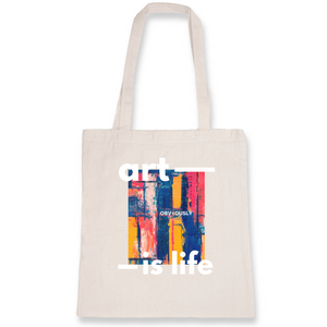 Tote bag- Art is life - Obv+ously