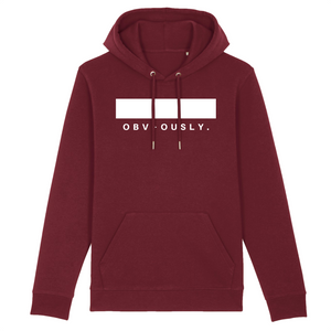 Side bar Hoodie - Obv+ously