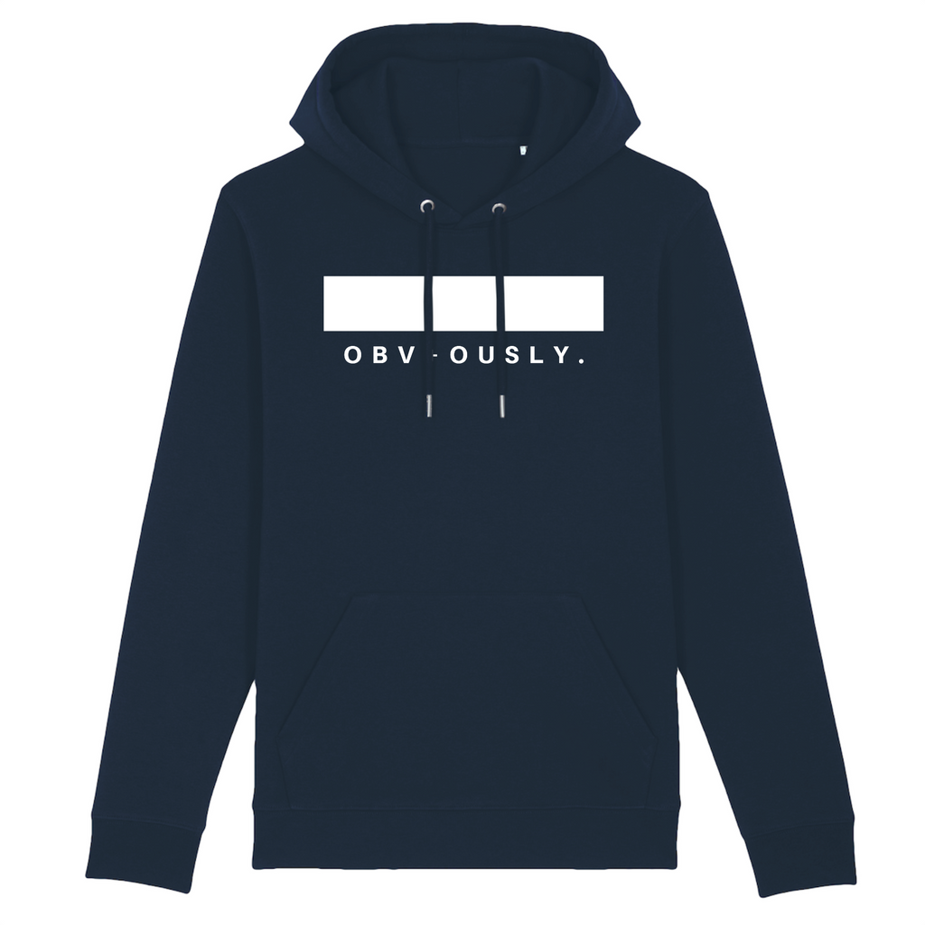 Side bar Hoodie - Obv+ously