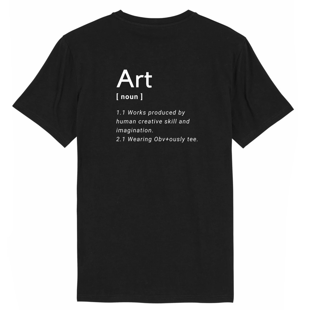 Art tee - Obv+ously